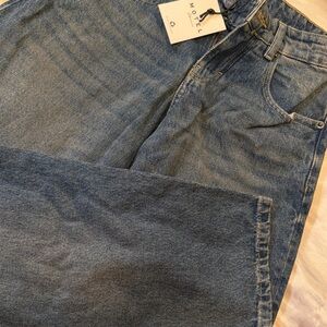 Motel Rocks Men’s Classic Blue Relaxed Jeans